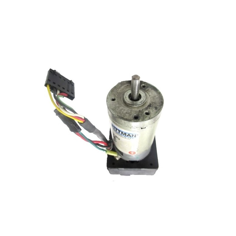 الکتروموتور DC حلزونی اینکودر دار