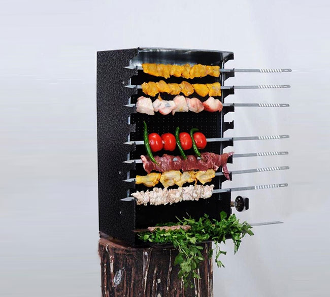 کباب پز گازی خانگی ایستاده