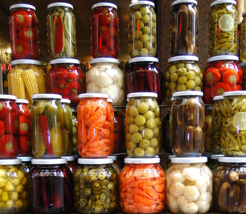  انواع ترشیجات و شوریجات خانگی