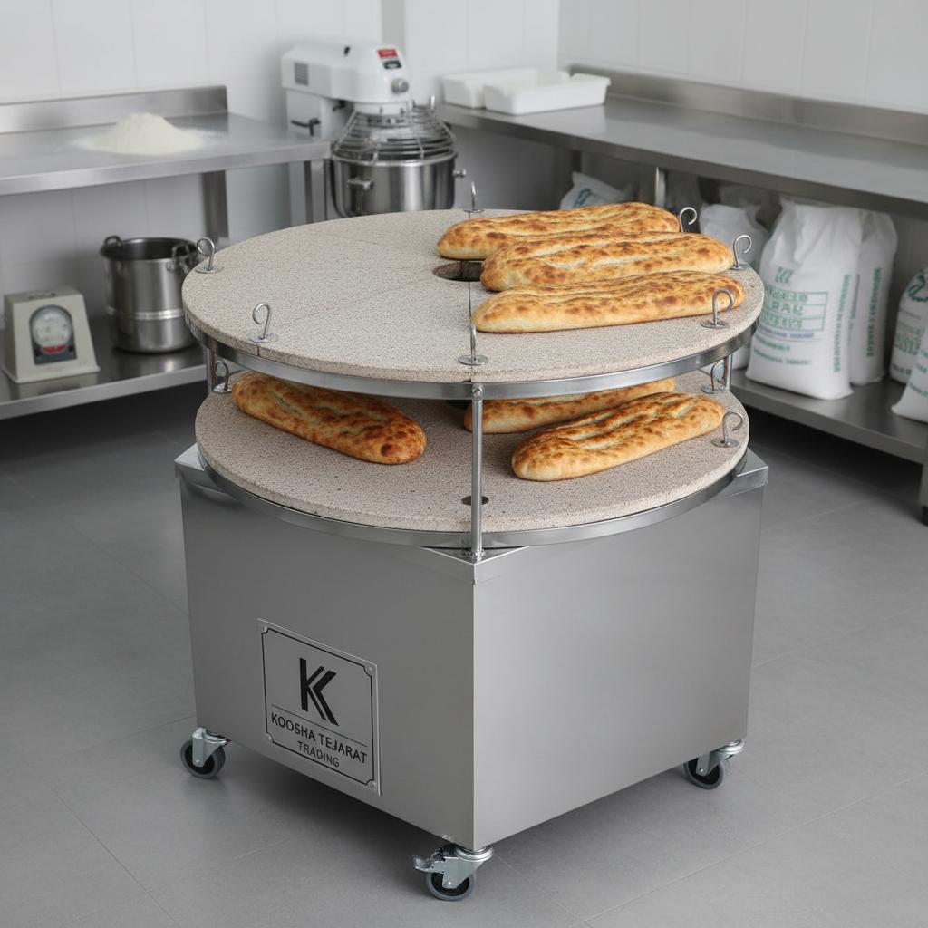  تنور گردان سنگک 2*2